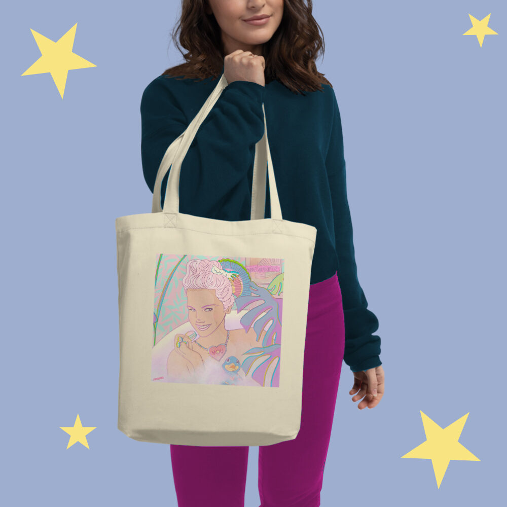 Marie-Antoinette_eco_tote_bag_woman_holding